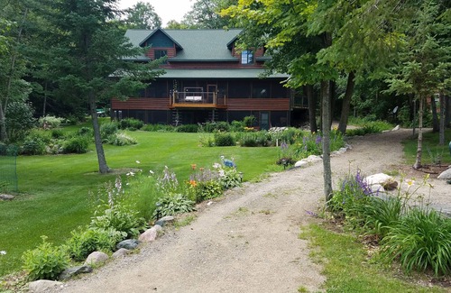 Longville Haus | Charming Lake Lodge / Private Bar Auf 5500 Acre Woman Lake Chain gehören Ponton