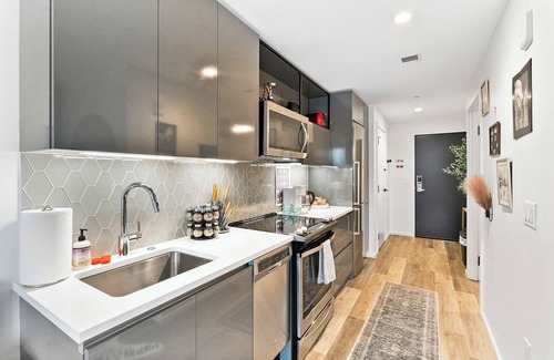 Shawmut Wohnung | Charming Luxe One-Bedroom Retreat in the South End!