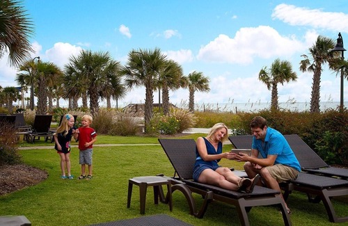 Downtown Myrtle Beach Eigentumswohnung | Charming Oceanfront One Bdrm Condo: MB Boardwalk