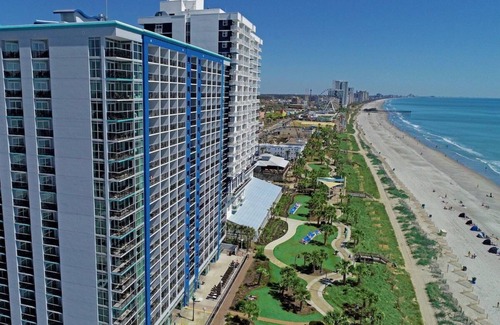 Downtown Myrtle Beach Eigentumswohnung | Charming Oceanfront One Bdrm Condo: MB Boardwalk