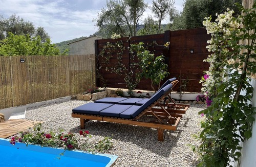 Le Bar-sur-Loup Hütte | Charmantes provenzalisches Haus mit Tauchbecken und Garten in der Nähe