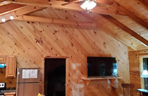 Winona Kabine | Charming ranch style log cabin with AC in scenic Winona