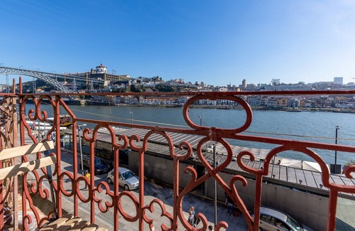 Sao Nicolau Wohnung | Charmante Wohnung mit Flussblick in Porto