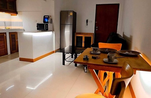 Bang Phong Phang Wohnung | Charming 1-bedroom apartment in welcoming Yan Nawa with AC, WiFi