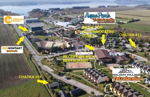 Liptovsky Mikulas Skihütte | Chatky 101 a 411 Tatralandia