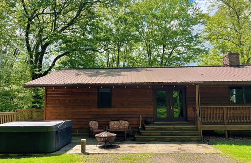 Blissfield Kabine | Cheerful cabin with cozy indoor fireplace