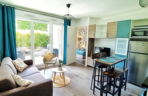 Bailly-Romainvilliers Wohnung | Chez Julia & Kévin 4 Pers - Terrasse - Free Parking