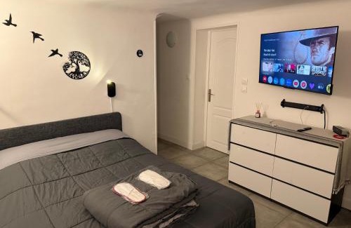 Sevran Wohnung | Chez Pascal et Louna au calme ! Proche de Paris, RER B, Roissy CDG Airport, Disneyland, Jacuzzi