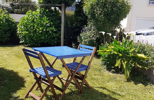 Plouhinec Haus | "Chez Tante Na" Freistehendes, renoviertes, helles Familienhaus.