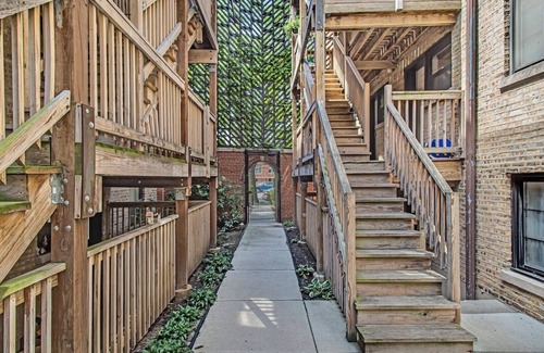 Forestview Eigentumswohnung | Chic 1-bedroom condo with AC, WiFi in superb Chicago