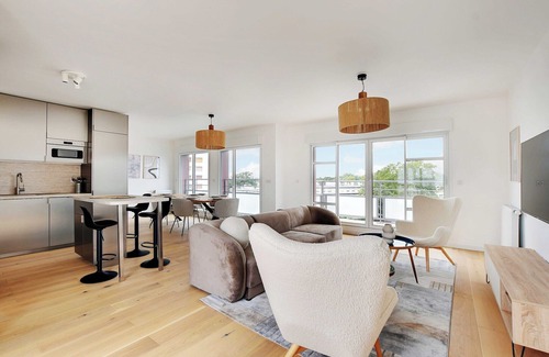 Le Bois Porte de Nogent Wohnung | Maisonette mit Dachterrasse -3SZ/6P- Nogent-sur-Marne