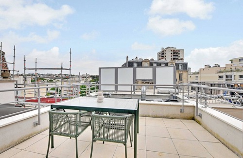 Le Bois Porte de Nogent Wohnung | Maisonette mit Dachterrasse -3SZ/6P- Nogent-sur-Marne