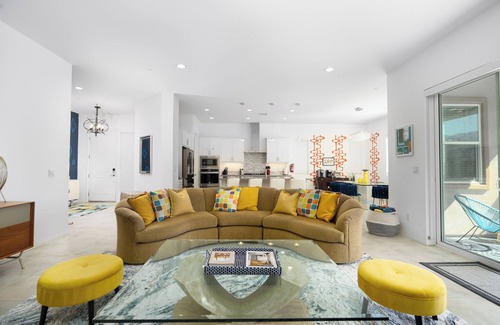 Palm Springs Haus | Chimayo Villa, Poolside Mtn, Views, close to PS