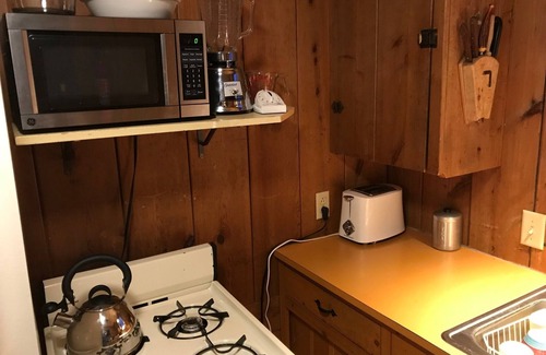 Lake Ripley Hütte | Klassische Kabine / Hütte mit großem Bildschirm Veranda, Stein Kamin, knorrige Kiefer Wände