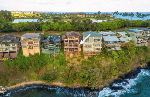 Lihue Haus | OCEAN FRONT ** AC ** Nächstgelegenes Haus zum Wasser