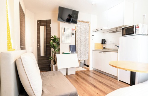 Meguro Wohnung | Close to Meguro Station 1Room Studio with full facilities, convenient transportation, 2 stops to Shibuya, mid to long term stay is welcome!