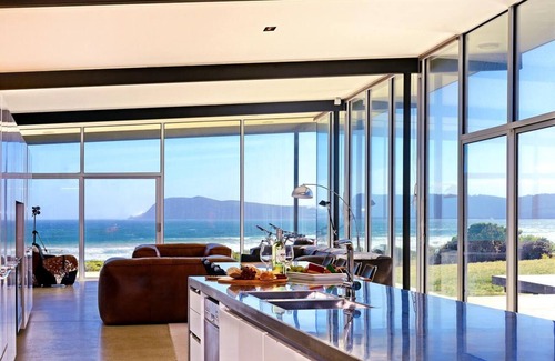 South Bruny Haus | Bewölktes Bucht-Strand-Haus