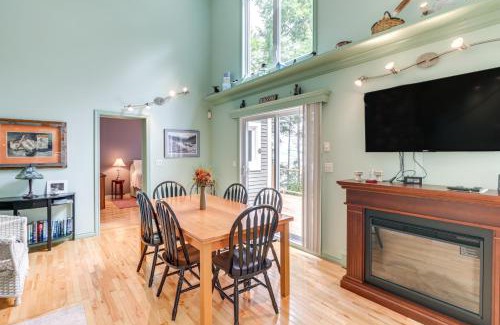 Ellsworth Haus | Coastal Branch Lake House with Dock and Game Room