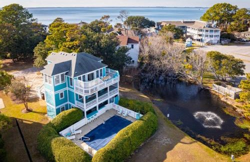 Corolla Light Haus | Coastal Charm with Pool Hot Tub & Resort Amenities