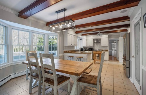 Jamesport Haus | Coastal Haven: Private Pool, Bay Access
