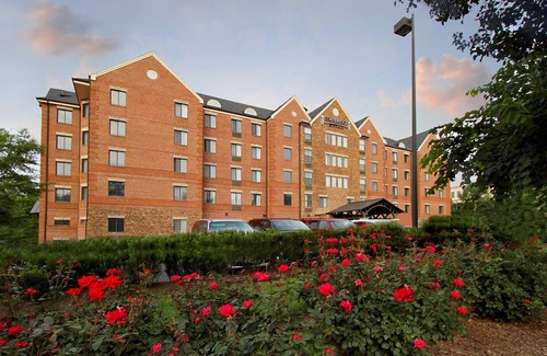 McLean Eigentumswohnung | Comfortable Suite with Private Patio Near DC | Free Breakfast + On-Site Fitness Center