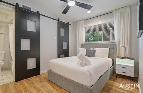 Riverside Wohnung | Comfy ATX Apt plus Balcony and Smart TV and Free Parking
