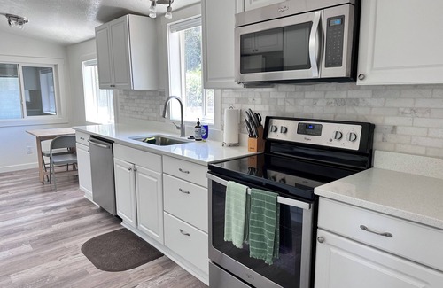 Hyrum Haus | Completely Renovated Home w/AC, Fire Pit, & More!