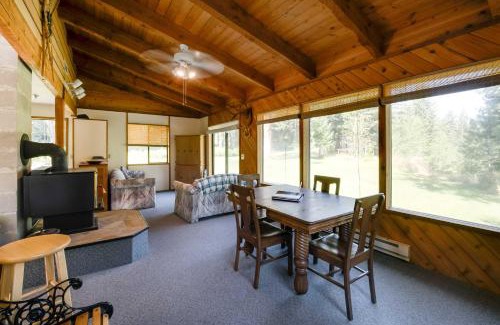 Okanogan Haus | Conconully Cabin on 42 Private Acres Near Hiking!