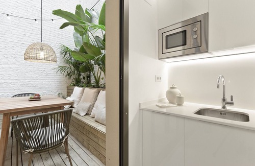 Sant Antoni Wohnung | Komfortable Maisonette auf der Plaza España