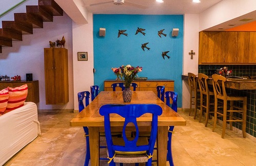 Bucerias Haus | Zeitgenössische Villa in üppigem, tropischem, privatem Paradies