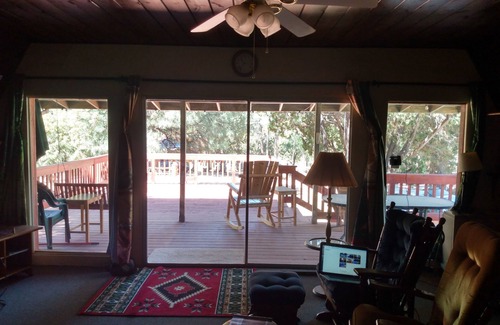 Overgaard Kabine | Cool 'A' frame cabin in the ponderosa pines.