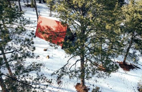 Canoncito Skihütte | Cool A-Frame Cabin Rental in New Mexico, for Unforgettable Vacations on the Pecos River