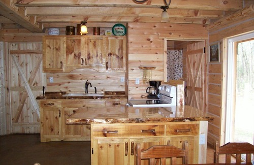 Merrillan Kabine | Kupferkabine - Amish Cabrierte Blockhütte