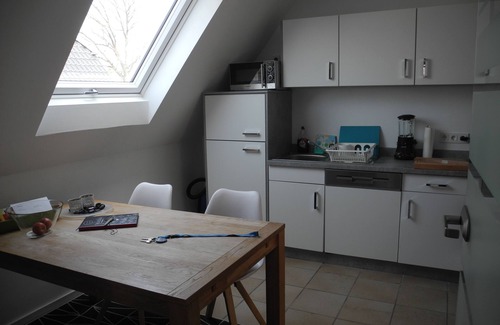 Schloss Holte-Stukenbrock Wohnung | Apartment "Cosy" mit Dachterasse & Dachbodengalerie