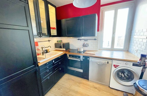 La Garenne-Colombes Wohnung | Cosy and bright 3-room flat close to La Défense and Paris