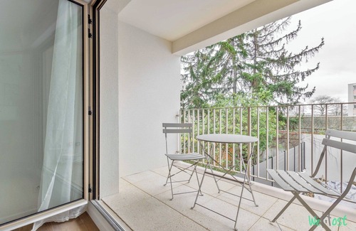 Champigny-sur-Marne Wohnung | Gemütliches Apartment mit Balkon – 6 Personen – in der Nähe von Disney/Paris