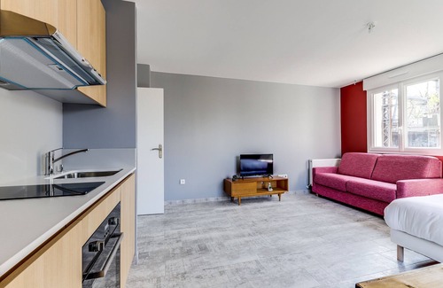 Aulnay-sous-Bois Wohnung | Cosy, fully-equipped studio near Paris and CDG