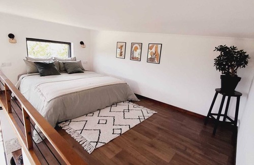 Lavelanet Hütte | Cosy Tiny House Éco Responsable + SPA Dans les Montagne des Pyrénées, Ariège