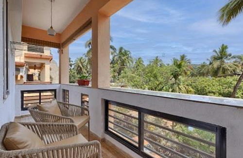 Arpora Wohnung | Cosy-vibes 1bhk High Speed Wi-fi near Baga beach