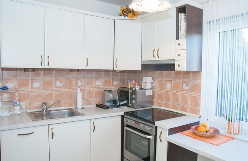 Balatonbereny Haus | Ferienhaus, hier untere von zwei getrennten Etagenwohnungen,Pool,Sauna,Klima