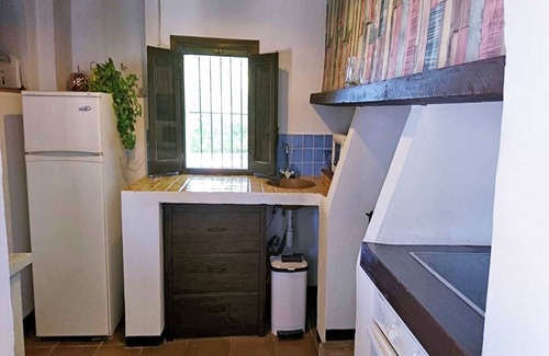 La Joya Hütte | Hütte in La Joya mit Pool und Garten