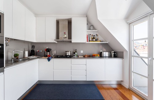 Merces Wohnung | Königlicher Prinz, ELEGANTES, GROSSES TERRASSENLICHT