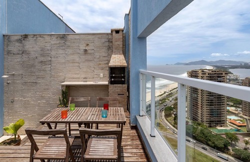 Barra da Tijuca Wohnung | Coverage in Barra da Tijuca for 6 People Lc2207