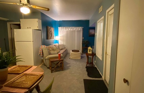 Manistee Hütte | Cozy 1 bedroom cottage walking distance to Lake Michigan & downtown!