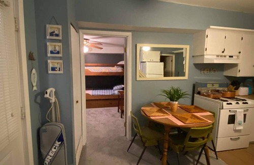 Manistee Hütte | Cozy 1 bedroom cottage walking distance to Lake Michigan & downtown!