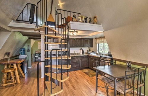 Overgaard Haus | Cozy A-Frame Cabin in Overgaard Pets Welcome