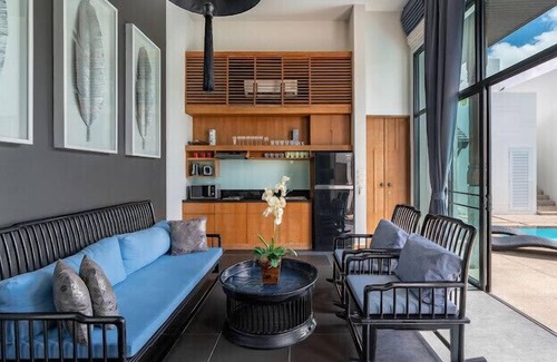 Choeng Thale Villa | Cozy and peaceful villa at Laguna , Porto de Phuket & Bangtao beach. Netflix