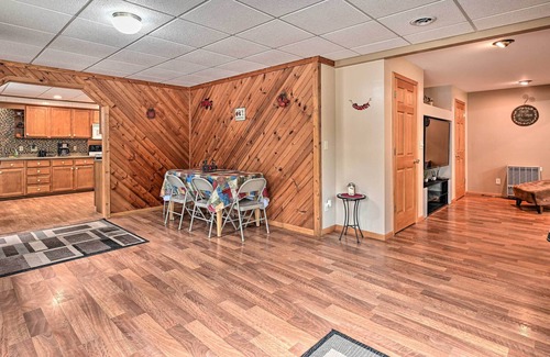 Arkdale Haus | NEW! Cozy Arkdale Home w/ Fire Pit, Walk to Lake!