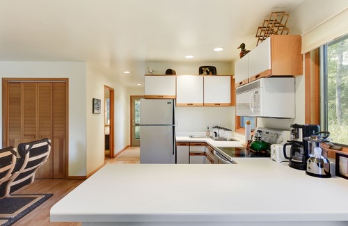 La Pointe Hütte | Gemütliche Hütte im Wald von Madeline Island