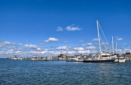 Cape Charles Wohnung | Cozy Cape Charles Apartment Walk to Beaches!